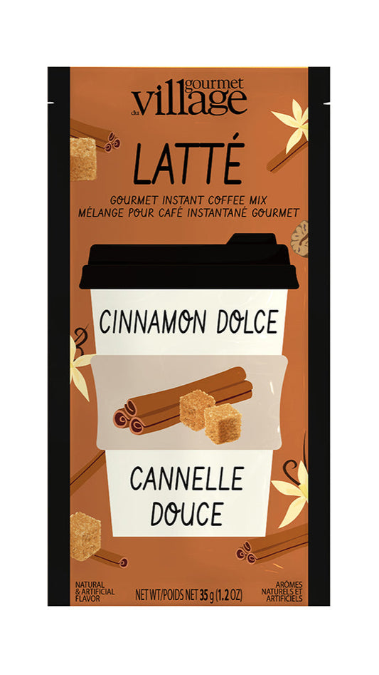 Latte Instant Coffee Mix Cinnamon Dolce