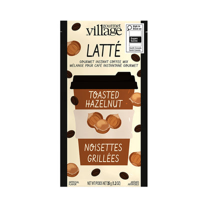 Latte Instant Coffee Toasted Hazelnut