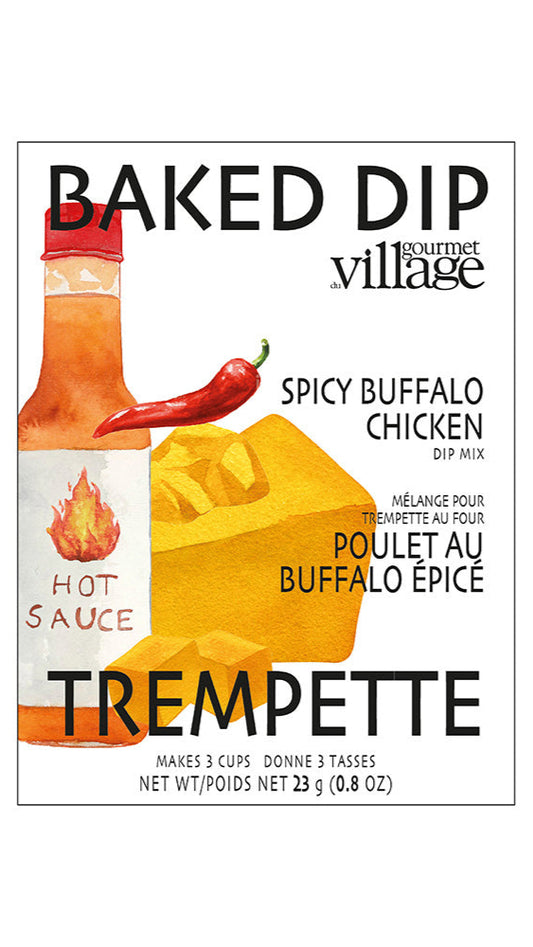 Baked Dip Mix Spicy Buffalo Chicken