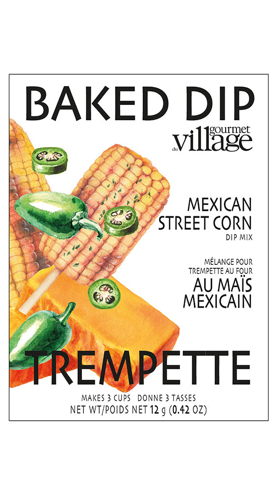 Baked Dip Mix Mexican Street Corn