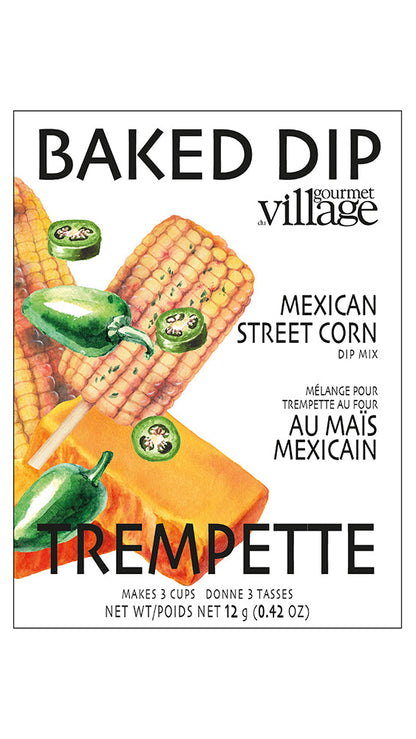 Baked Dip Mix Mexican Street Corn
