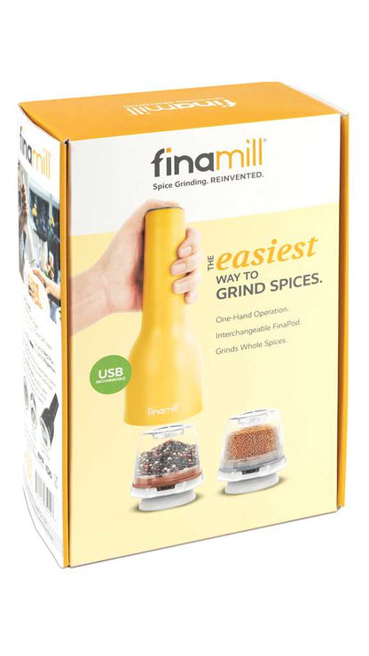 Finamill Grinder, Canary Yellow