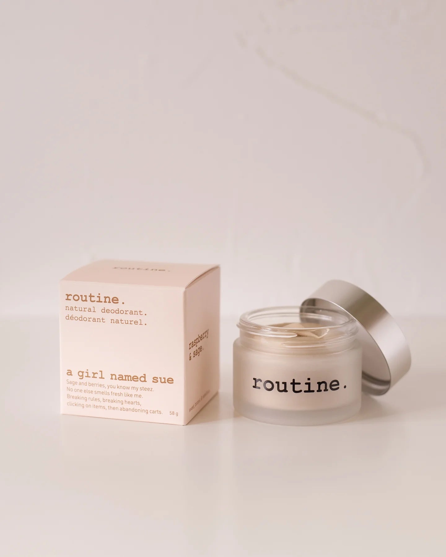 Routine Cream Deodorant A Girl Named Sue