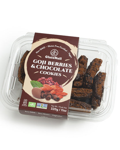 GluteNull Goji Berries & Chocolate Cookies GF