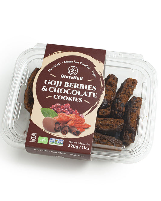 GluteNull Goji Berries & Chocolate Cookies GF