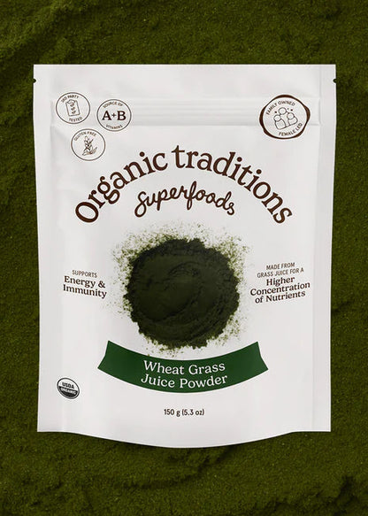 Wheat Grass Juice Powder, Organic Traditions