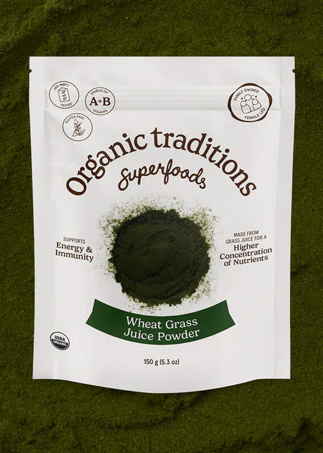 Wheat Grass Juice Powder, Organic Traditions
