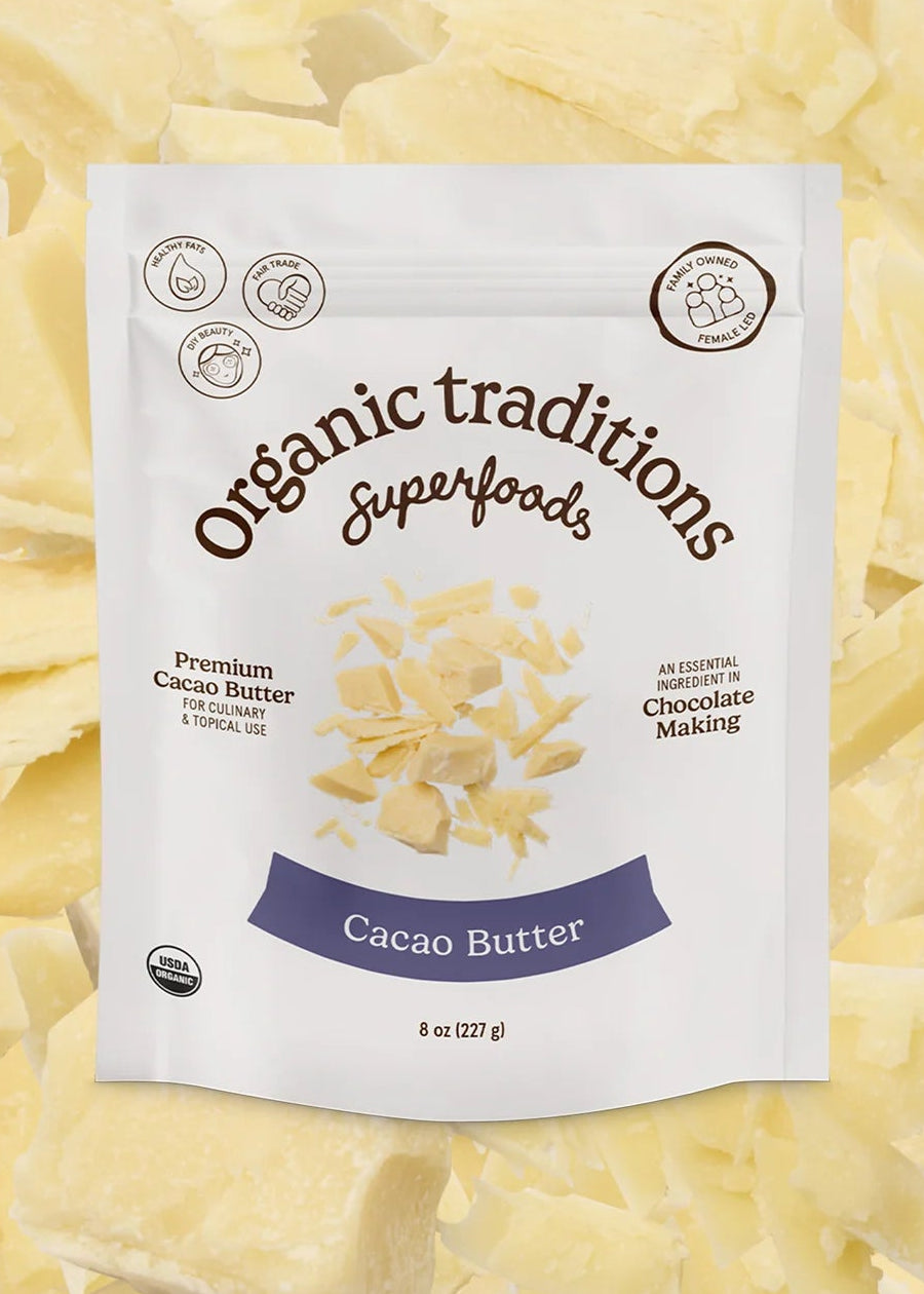 Cacao Butter, Organic Traditions
