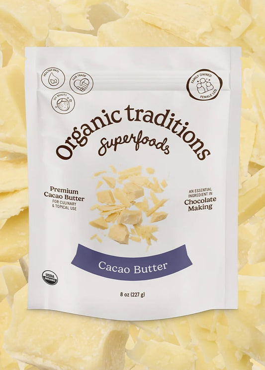 Cacao Butter, Organic Traditions