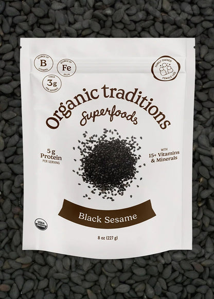 Black Sesame Seeds, Organic Traditions