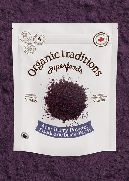 Acai Berry Powder, Organic Traditions