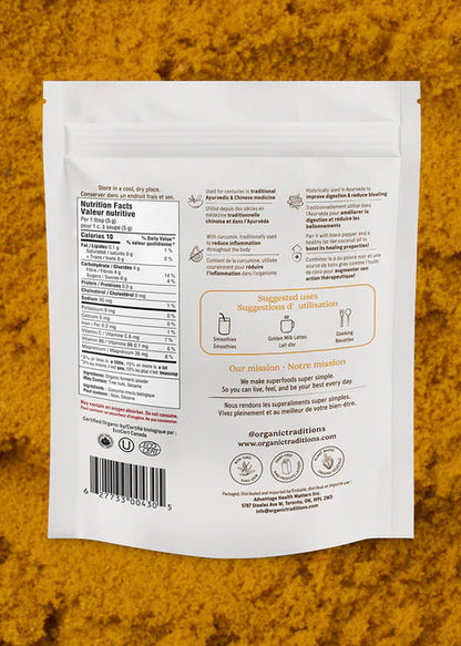 Turmeric Powder, Organic Traditions