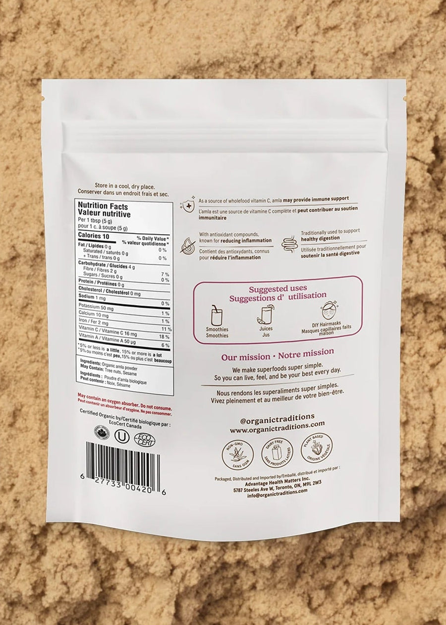 Amla Berry Powder, Organic Traditions