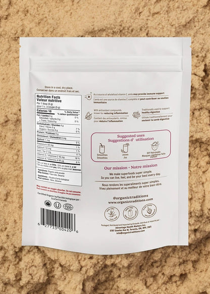 Amla Berry Powder, Organic Traditions