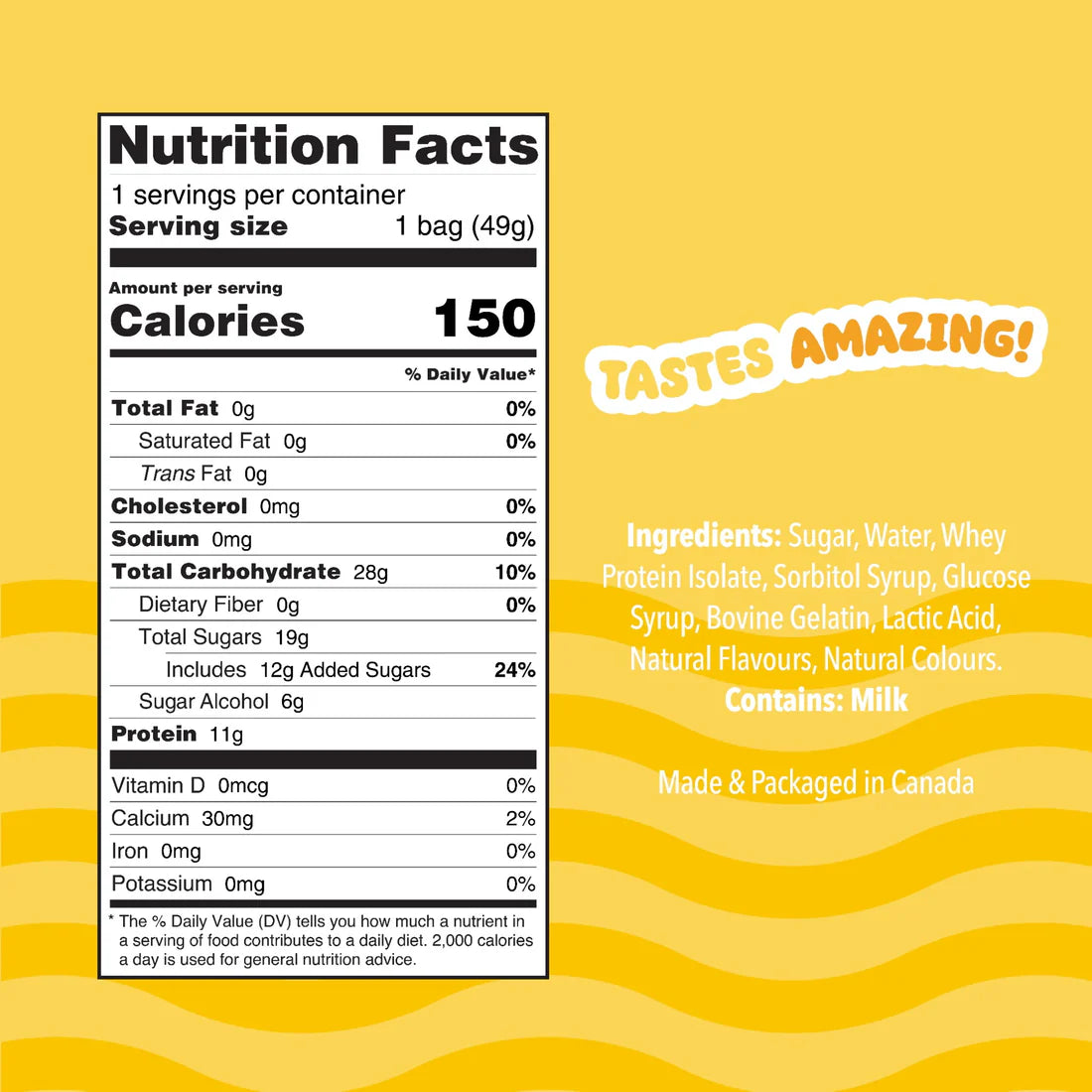 Gummy Gainz Fruit Salad Protein Gummies