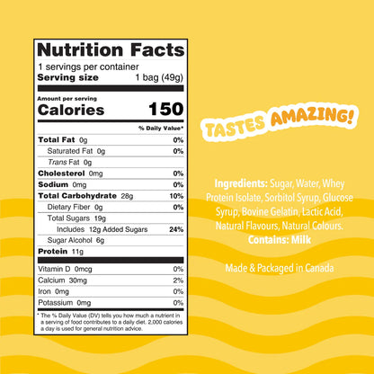 Gummy Gainz Fruit Salad Protein Gummies