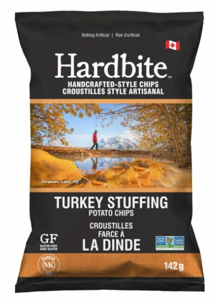 Hardbite Turkey Stuffing Chips - Limited Edition