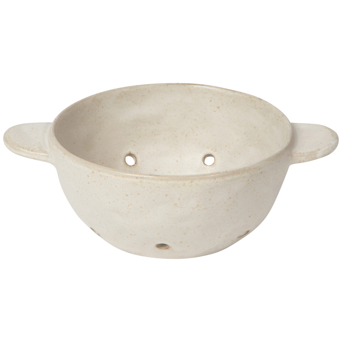 Stoneware Fruit Bowl, Ivory 5"