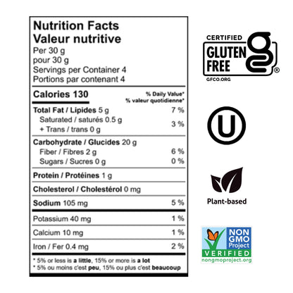 FreeYumm Herb & Seed Crackers (GF) (DF)