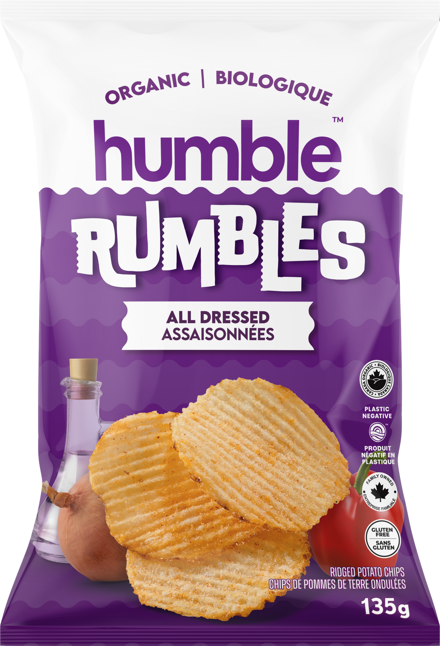 Humble Rumbles All Dressed Chips Organic GF