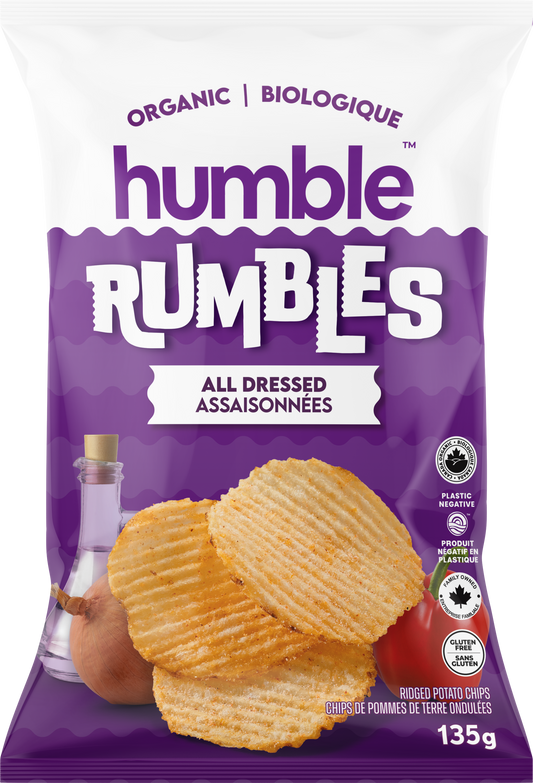 Humble Rumbles All Dressed Chips Organic GF
