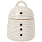 Stoneware Garlic Keeper, Ivory