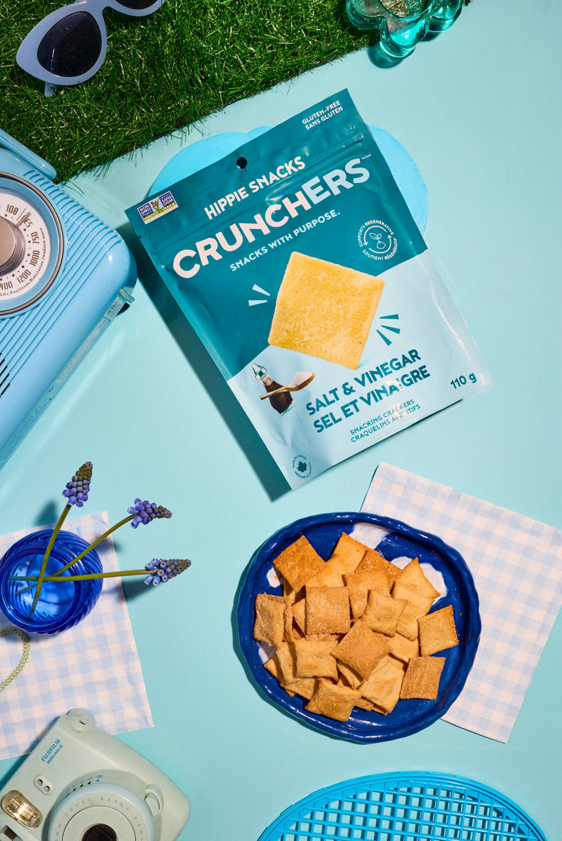 Hippie Snacks Crunchers Salt & Vinegar