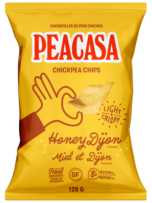 Peacasa Chickpea Chips Honey Dijon