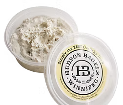 Hudson Bagels Cream Cheese Spread, Simply the Zest Garlicky Herb *REFRIGERATED*
