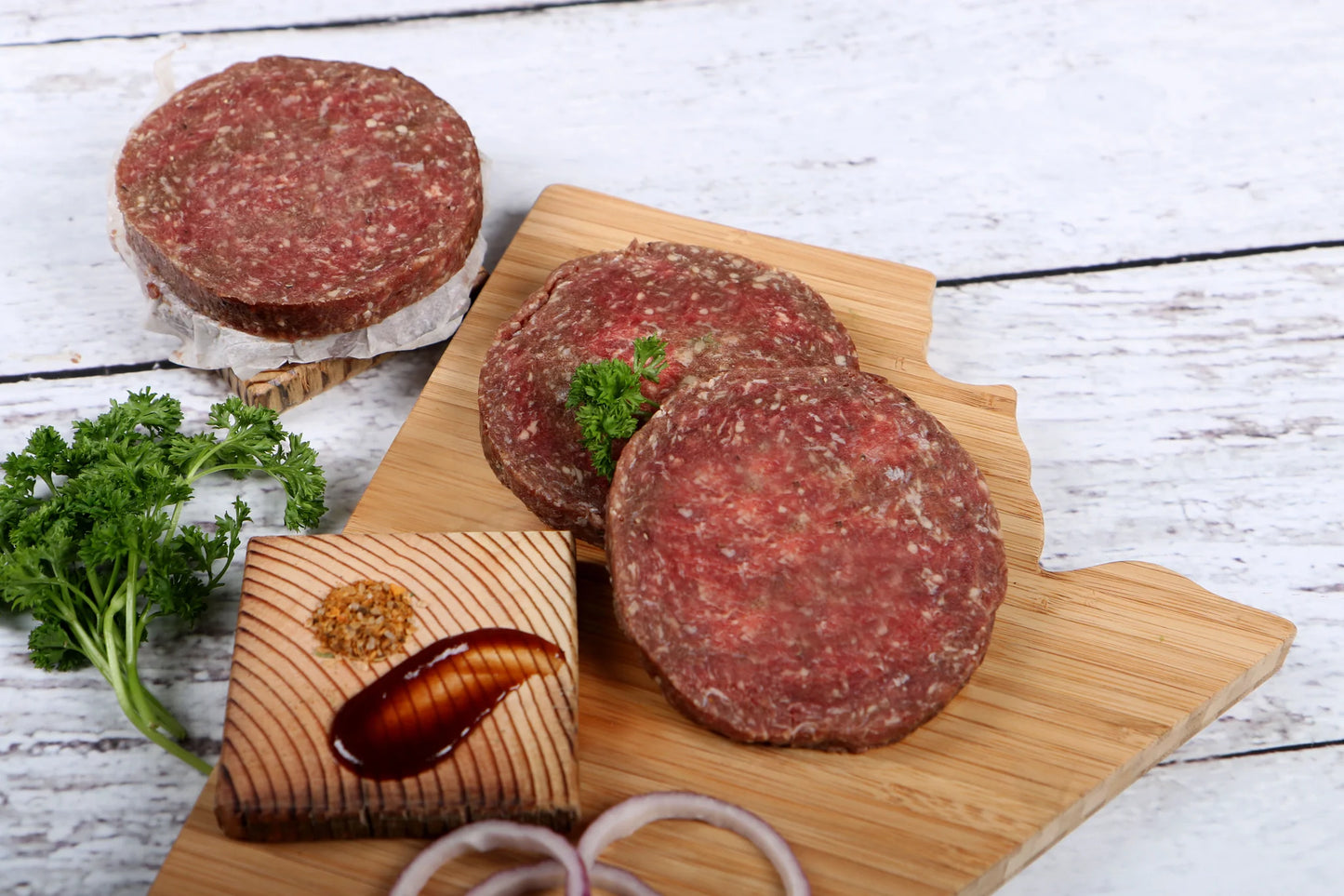 Bison Burger Patties, Local *FROZEN*