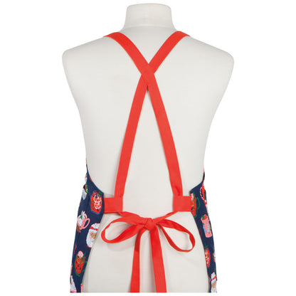 Chef's Apron + Dishtowel Set, Cozy Cups