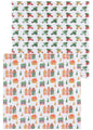 Dishtowel Set Floursack Candy Cane Lane, 2-pk