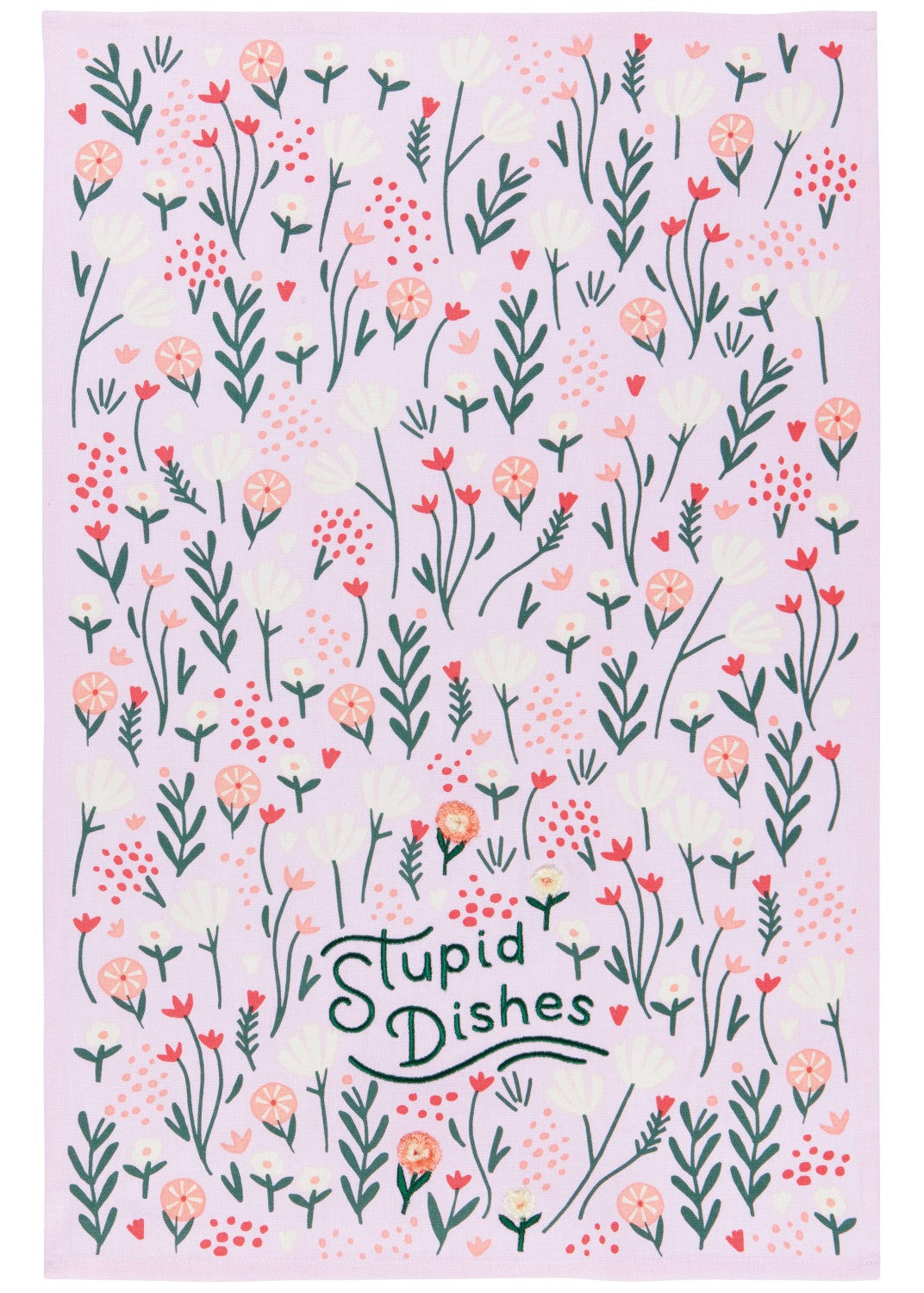 Dishtowel Stupid Dishes
