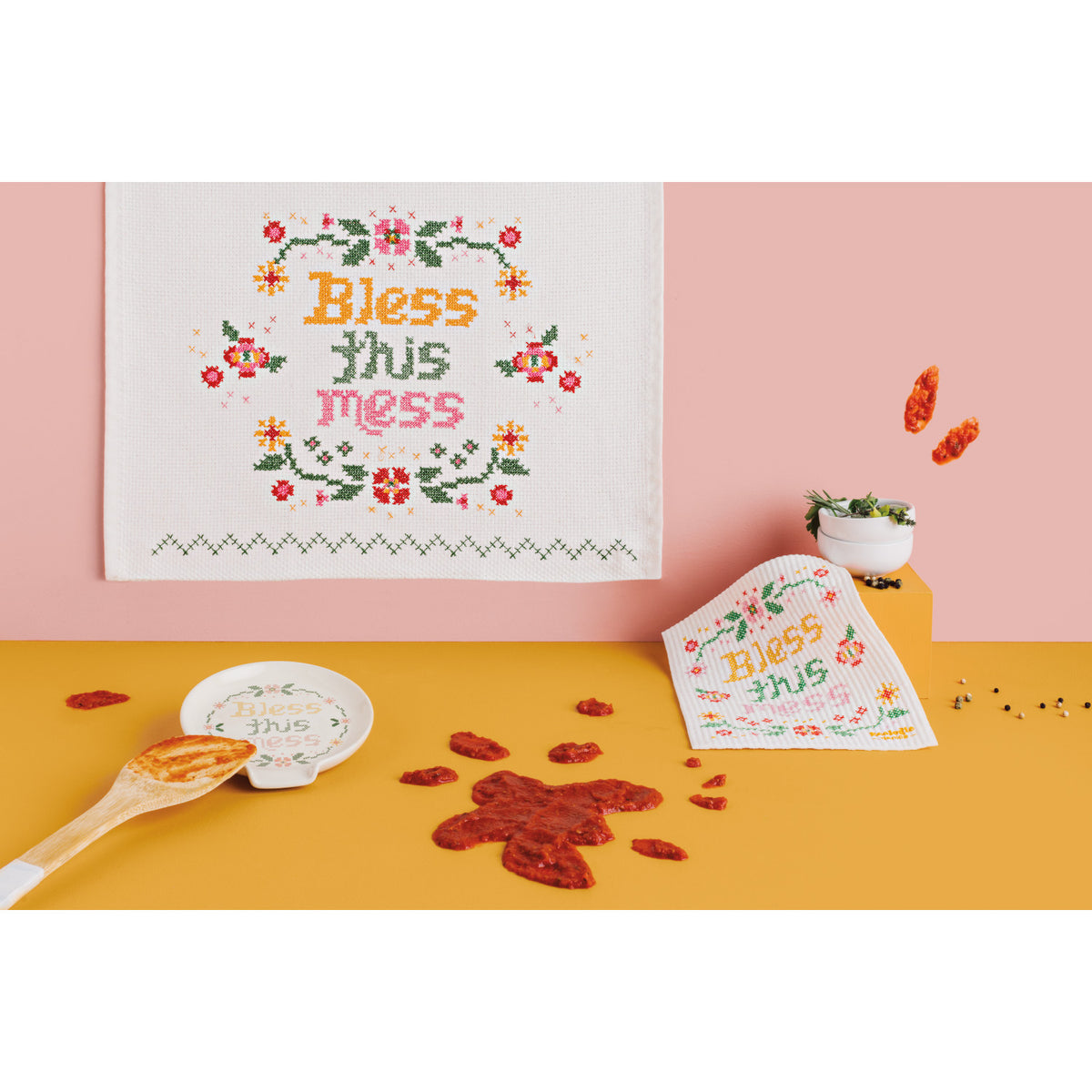 Dishtowel Bless This Mess