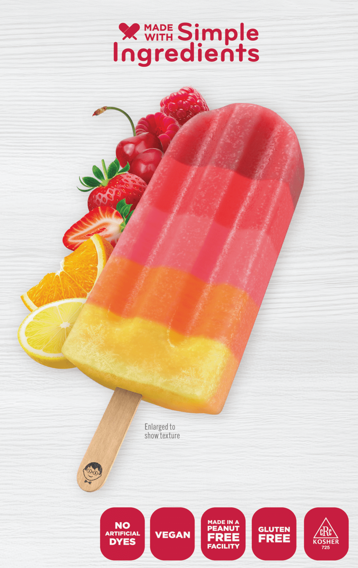 Jonny Pops Popsicles Summer Sunrise, Organic *FROZEN*