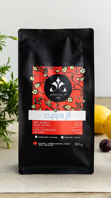 Jacked Up Jill Coffee Cuppa Jill Light-Medium Roast 454g