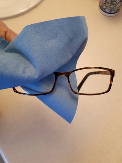 Jude's Miracle Cloth Screen & Lens Wipes, Blue 2-PK