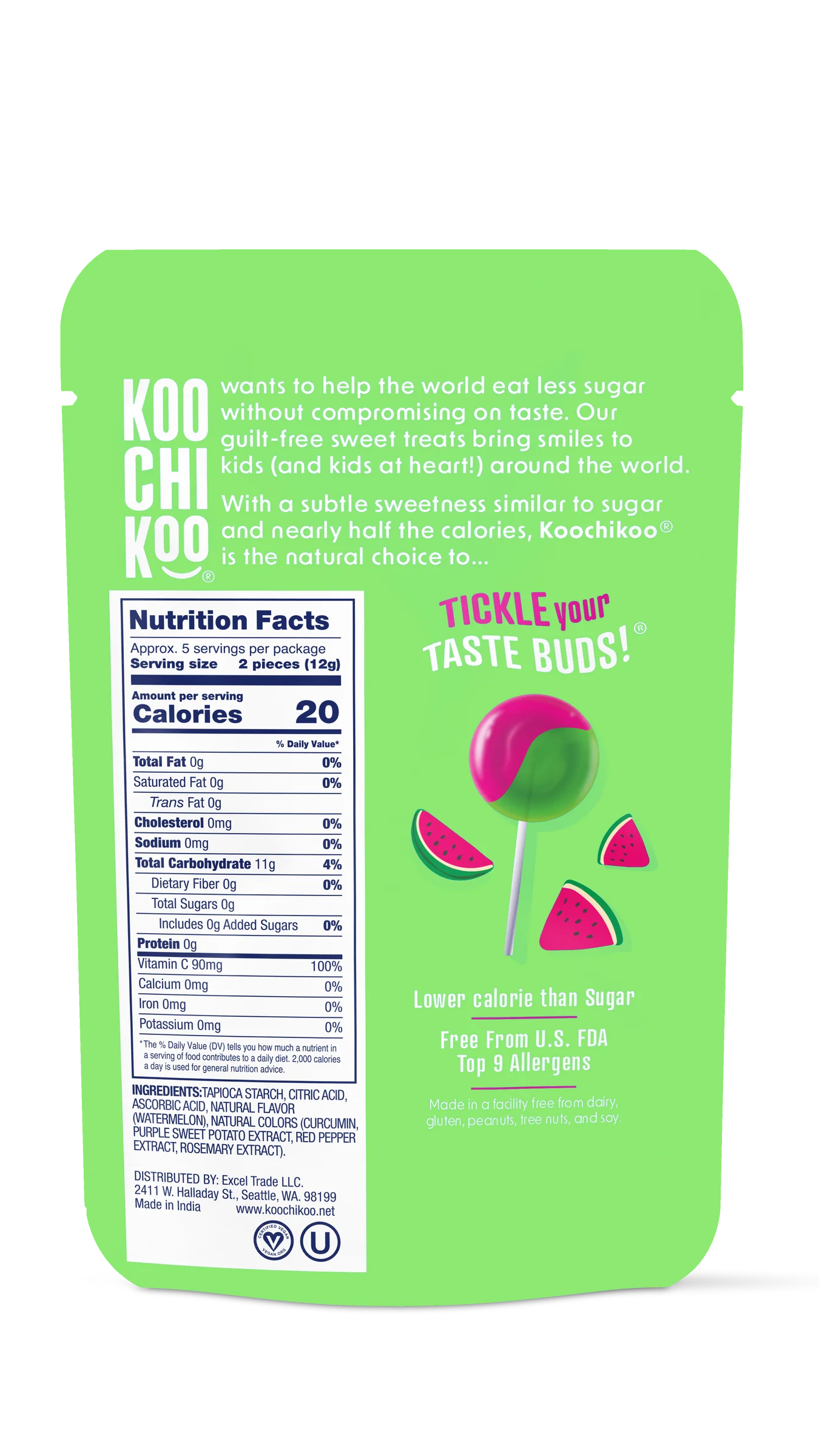 Koochikoo Lollipops, Watermelon NSA