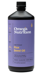 Flax Seed Oil, Cold-Pressed Organic *REFRIGERATED*