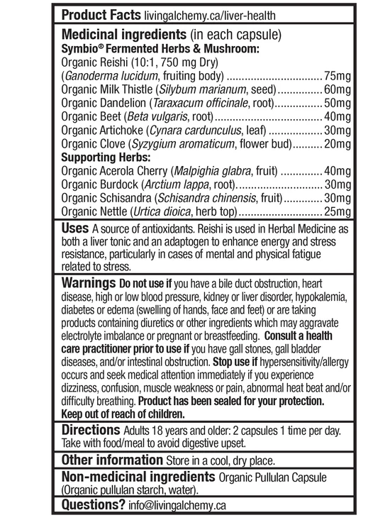 Herbal Synergy LIVER HEALTH+ Fermented Blend