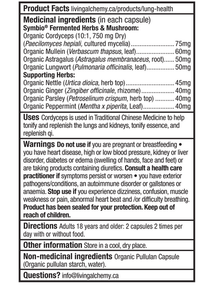 Herbal Synergy LUNG HEALTH+ Fermented Blend