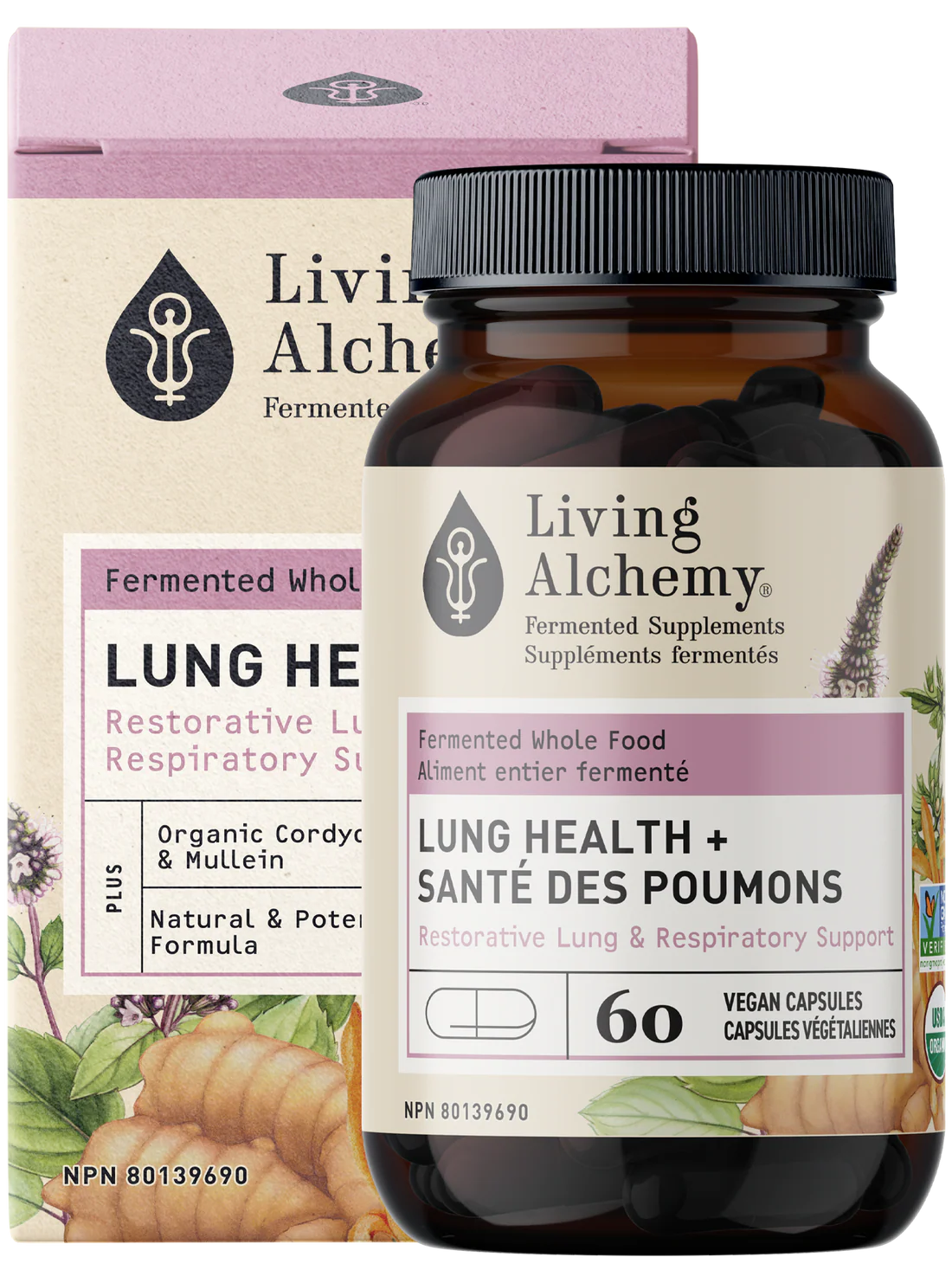 Herbal Synergy LUNG HEALTH+ Fermented Blend