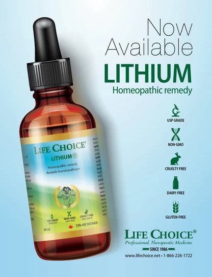 Lithium Homeopathic 60ml