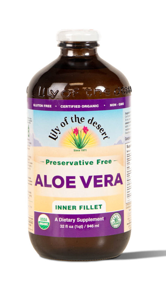 Aloe Vera Juice, Inner Fillet, Preservative Free