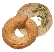 Hudson Bagels, Rosemary Sea Salt 6-pk *REFRIGERATED*