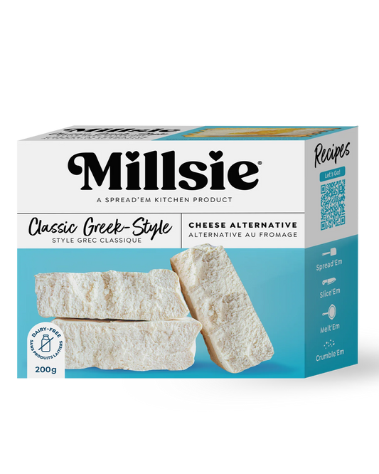 Cashew Cheeze Block Classic Greek Style (V) *FROZEN*