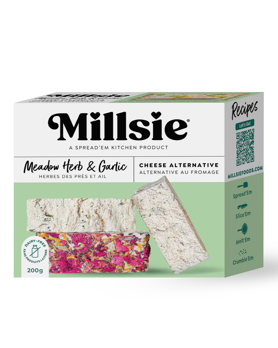 Cashew Cheeze Block Meadow Herb & Garlic (V) *FROZEN*