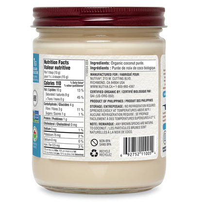 Nutiva Coconut Manna, Organic