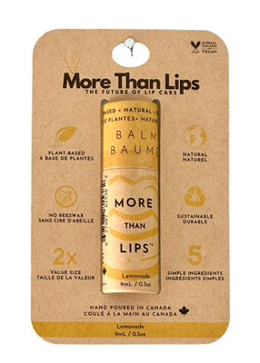 More Than Lips Lemonade Lip Balm