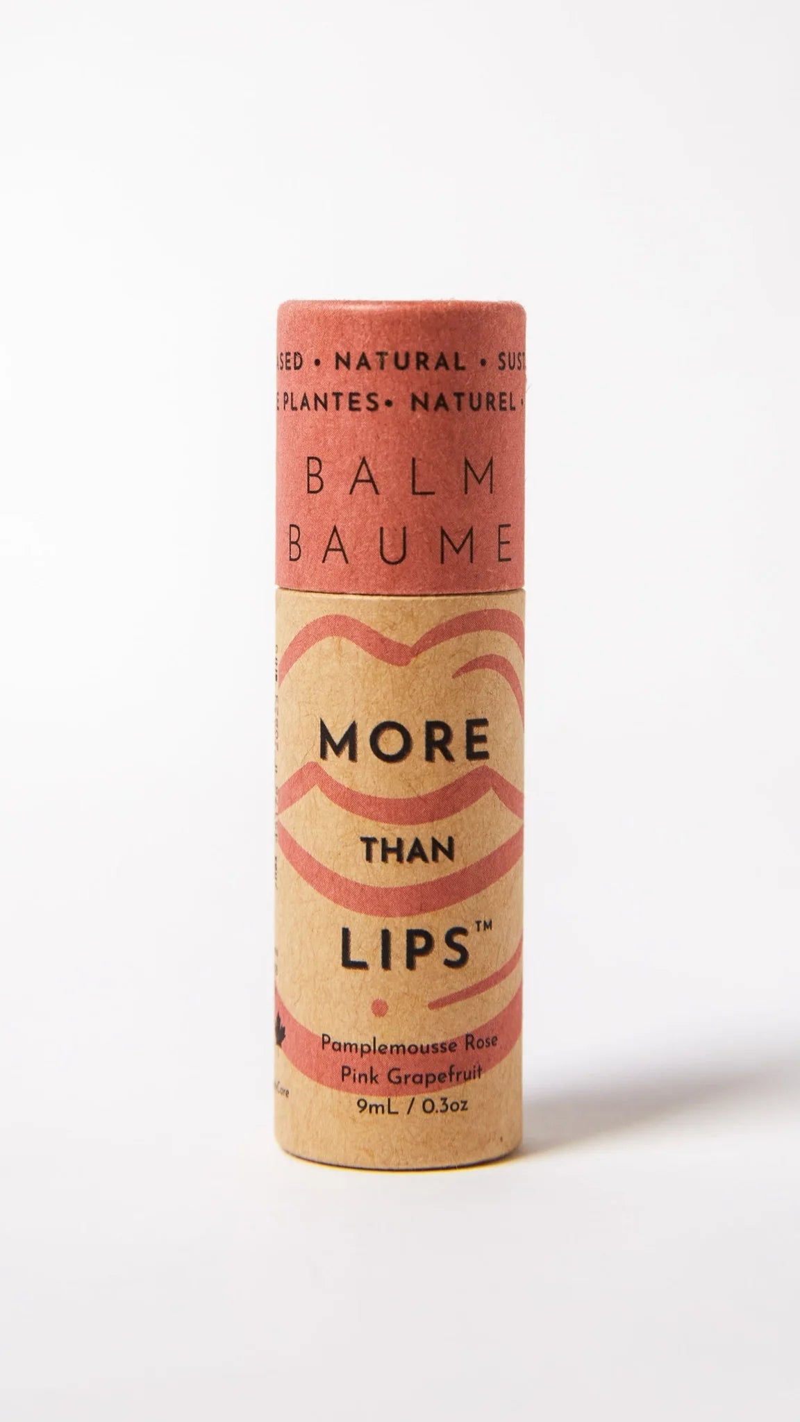 More Than Lips Pink Grapefruit Lip Balm
